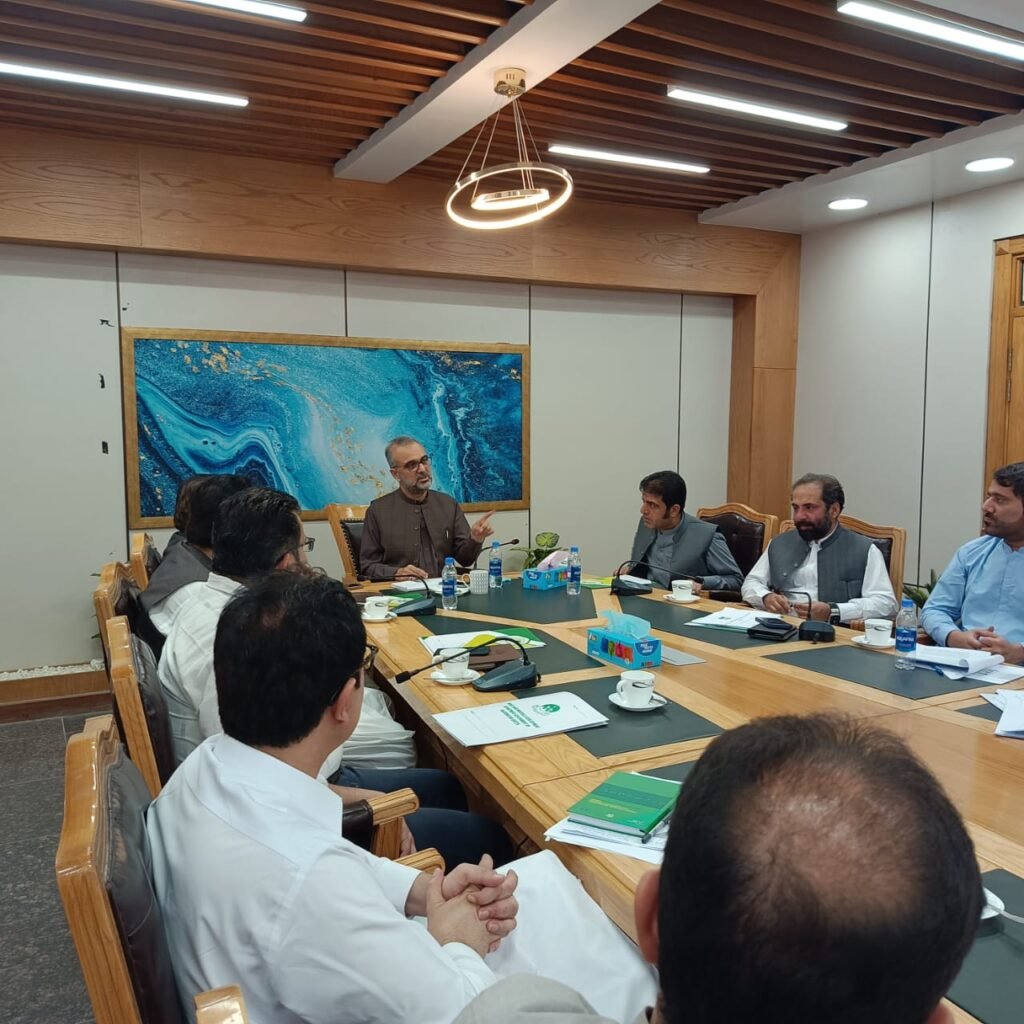 PSC Meeting Regarding BLEP Projects dated 23 Sep 2024 11 Project Steering Committee Meeting on BLEP Projects under the chairmanship of ACS (Dev:), Hafiz Abdul Basit