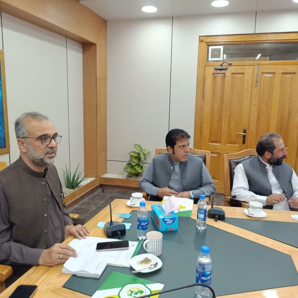 PSC Meeting Regarding BLEP Projects dated 23 Sep 2024 7 Project Steering Committee Meeting on BLEP Projects under the chairmanship of ACS (Dev:), Hafiz Abdul Basit