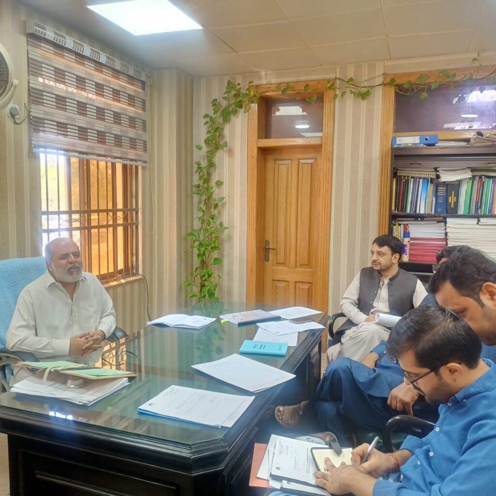 Pre PDWP meeting Health Sector under the Chairmanship of Chief Economist Balochistan dated 18 9 2024 1 The Pre-PDWP meeting on the Health Sector, chaired by Chief Economist Balochistan, Mr. Tabassum Ahmed Khilji, was attended by Chief of Section (Health), Mr. Arif Baloch.