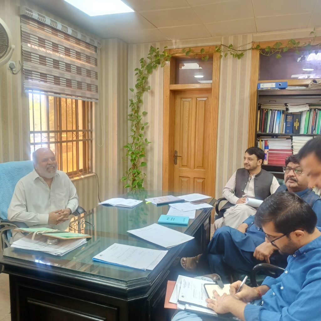 Pre PDWP meeting Health Sector under the Chairmanship of Chief Economist Balochistan dated 18 9 2024 The Pre-PDWP meeting on the Health Sector, chaired by Chief Economist Balochistan, Mr. Tabassum Ahmed Khilji, was attended by Chief of Section (Health), Mr. Arif Baloch.