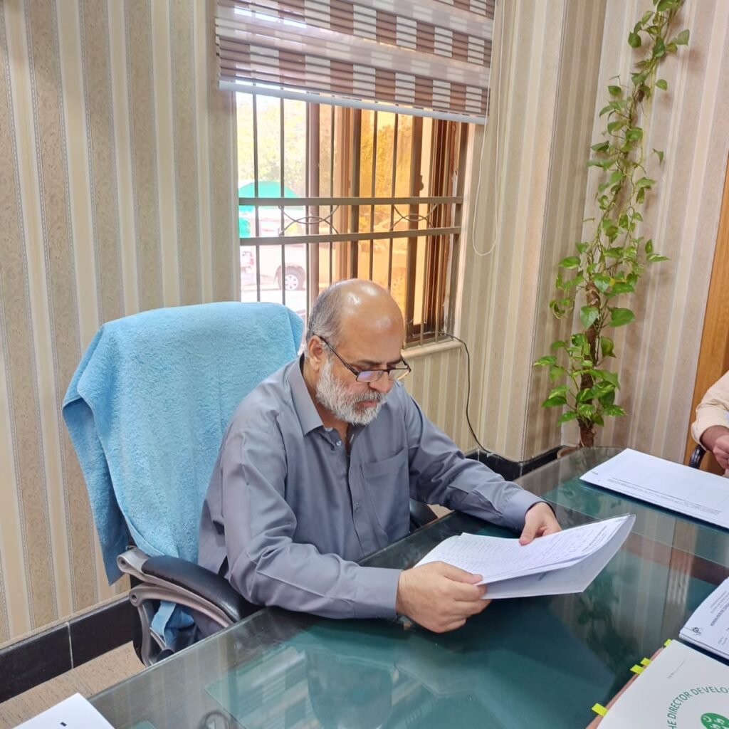 Pre PDWP meeting regarding Sports Complex Pishin. Dated 23924 1 Pre-PDWP Meeting on Sports Complex Development in Pishin.