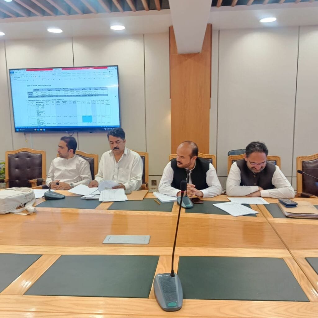 Progress Review Meeting Agriculture 2 Progress Review Meeting of PSDP 2023-24 (4th Quarter) Pertaining to Agriculture Sector Chaired by Secretary (Implementation) , Sher Shah Gilzai