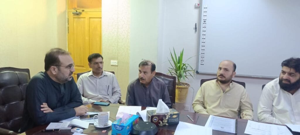 PDWP Meeting Regarding Green Balochistan Initiative 4 PDWP Meeting on Green Balochistan Initiative: A Step Towards Environmental Sustainability.