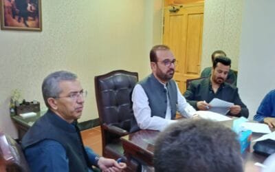 PWDP Meeting Regarding Key Infrastructure Projects for Development in Balochistan