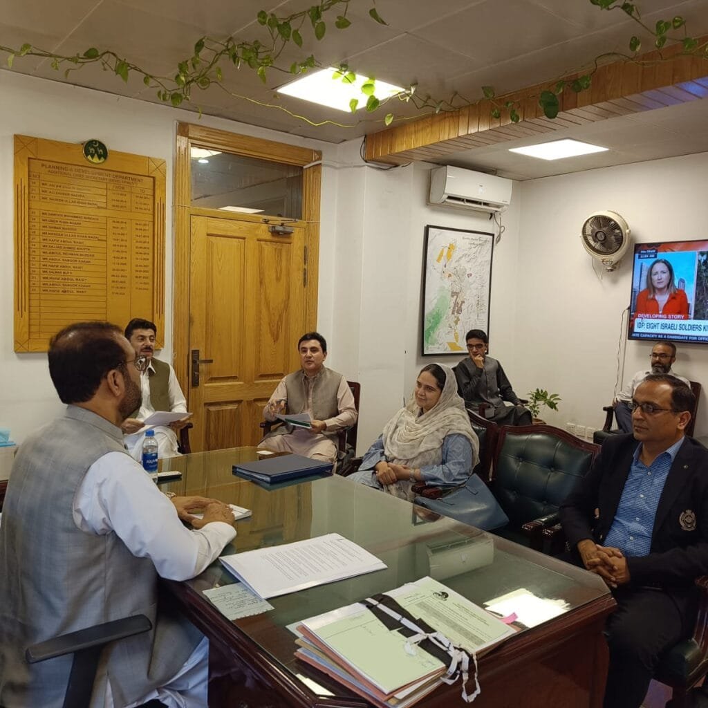 Signing Ceremony of the Project Agreement for Support to People Affected by Migration and Displacement in Quetta 2 Collaboration Between Balochistan Government and German KfW Development Bank to Aid Migrants and Displaced Communities.