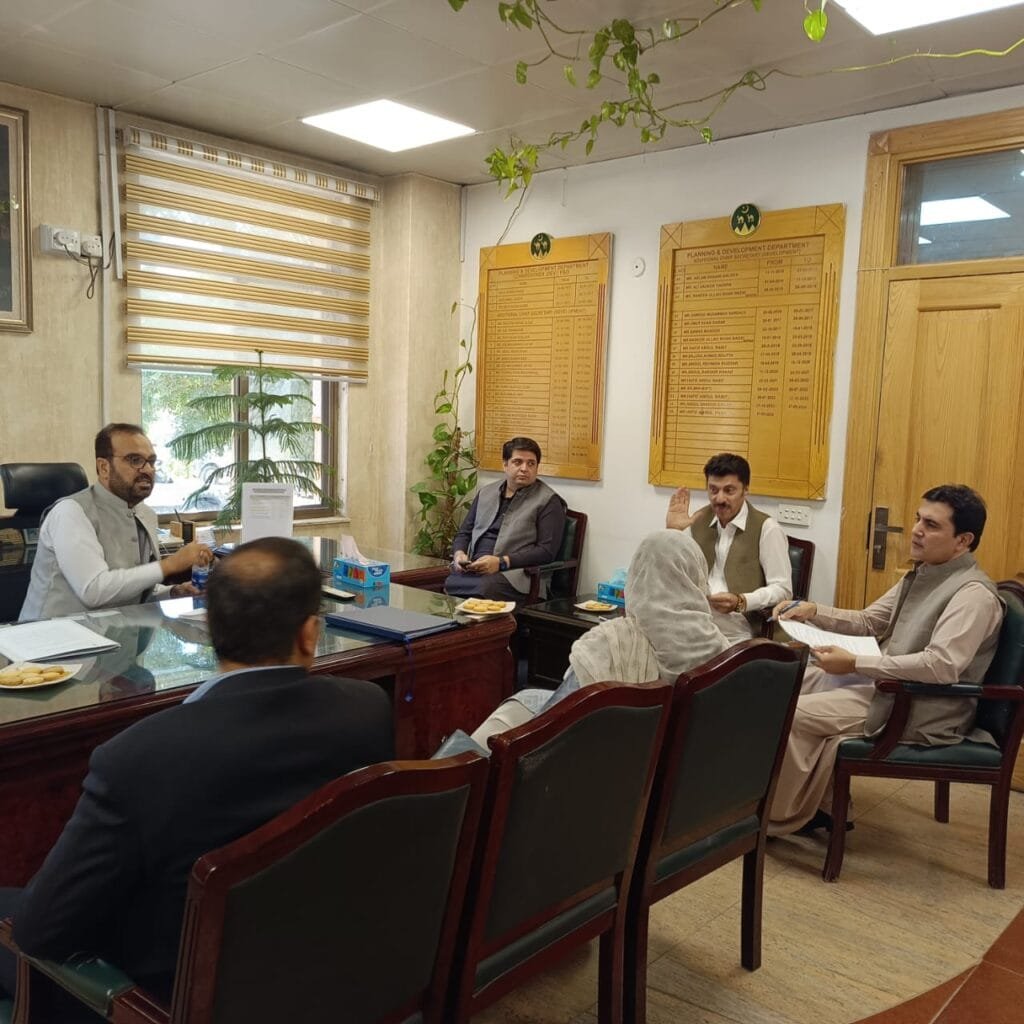 Signing Ceremony of the Project Agreement for Support to People Affected by Migration and Displacement in Quetta 3 Collaboration Between Balochistan Government and German KfW Development Bank to Aid Migrants and Displaced Communities.