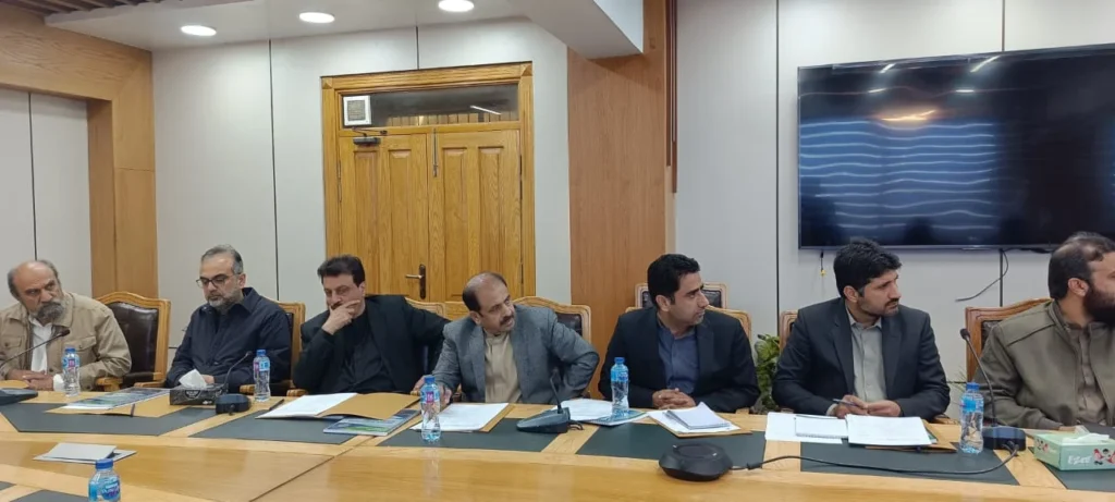 Board of Governers Meeting3 Health Minister Chairs Board of Governors Meeting for Nawab Ghous Bakhsh Raisani Hospital.