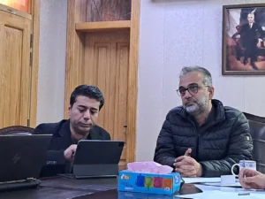 CM Balochistan Mr. Sarfaraz Bugti is Chairing a meeting of Irrigation sector 2 MEDIA