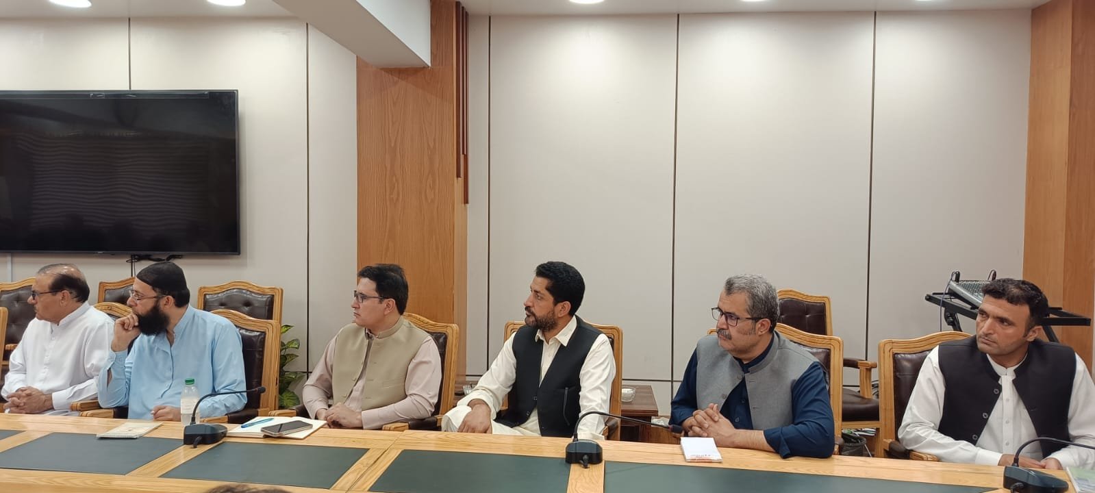 Additional Chief Secretary Development Mr. Zahid Saleem chairing a meeting with officers of the Planning and Development Department 2 picture gallery