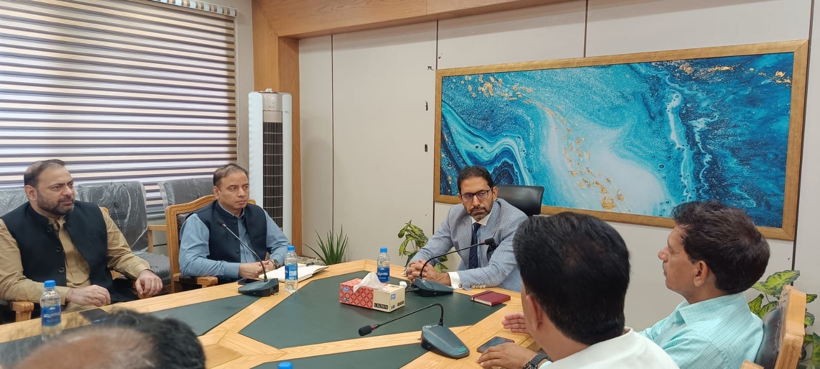 Additional Chief Secretary Development Mr. Zahid Saleem chairing a meeting with officers of the Planning and Development Department 5 picture gallery