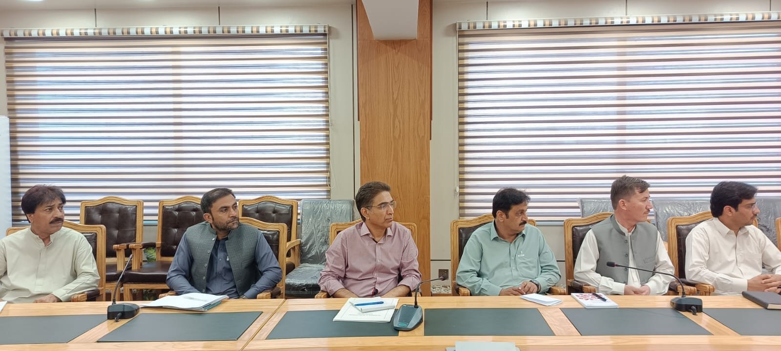 Additional Chief Secretary Development Mr. Zahid Saleem chairing a meeting with officers of the Planning and Development Department 9 picture gallery