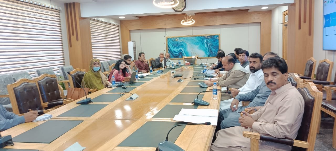 Officials from MoPDSI address the attendees during the 4RF ME consultative session in PDD Balochistan 8 picture gallery